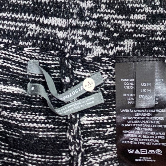 Anthropologie Space Dyed Knit Pant Loungewear Set- Tank & Wide Leg Pants - Picture 9 of 9